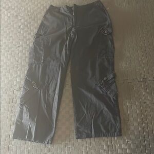 Womens Black Cargo Pants